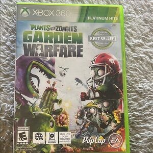 Green Xbox 360 Video Game Plants vs Zombies Garden Warfare
